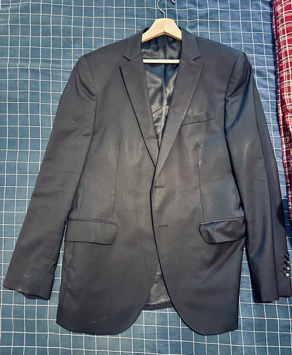 Casaco cinzento escuro Giovanni Galli