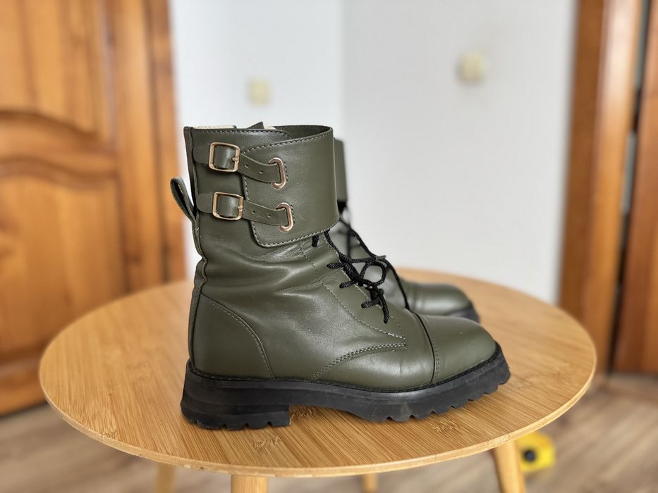 Черевики шкіряні