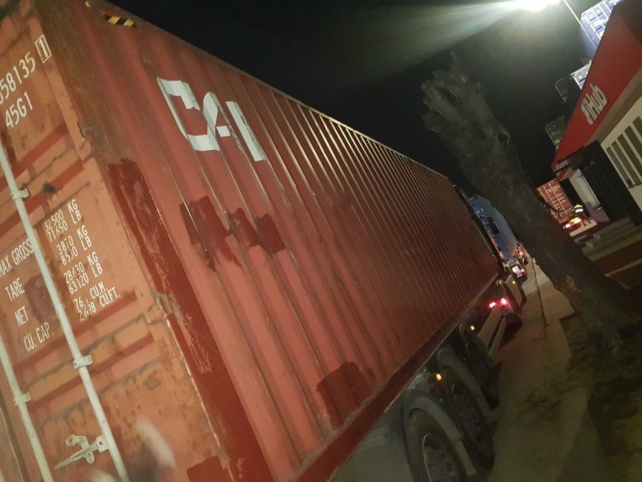 Kontener morski magazynowy budowlany 40 HC używany – TS-CONT