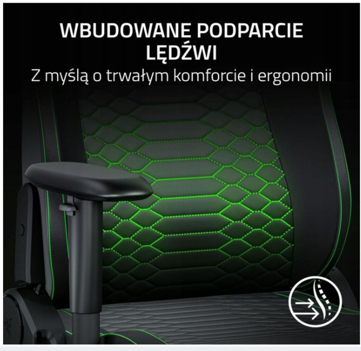 Fotel Razer Iskur V2 X czarny NewGen gamingowy