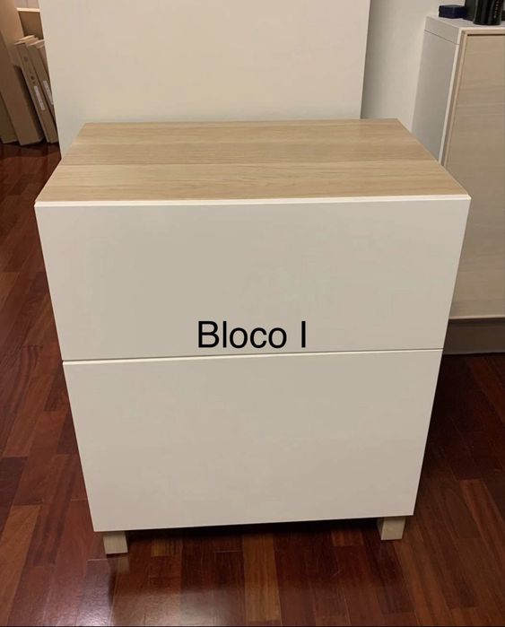 Conjunto Móveis de Sala / Escritório IKEA Bestå com Gavetas (Completo ou Individual)