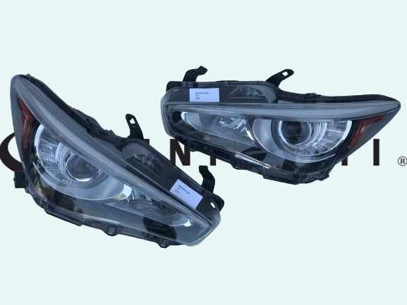 Фара Infiniti Инфинити Q50 USA  AFS / without AFS