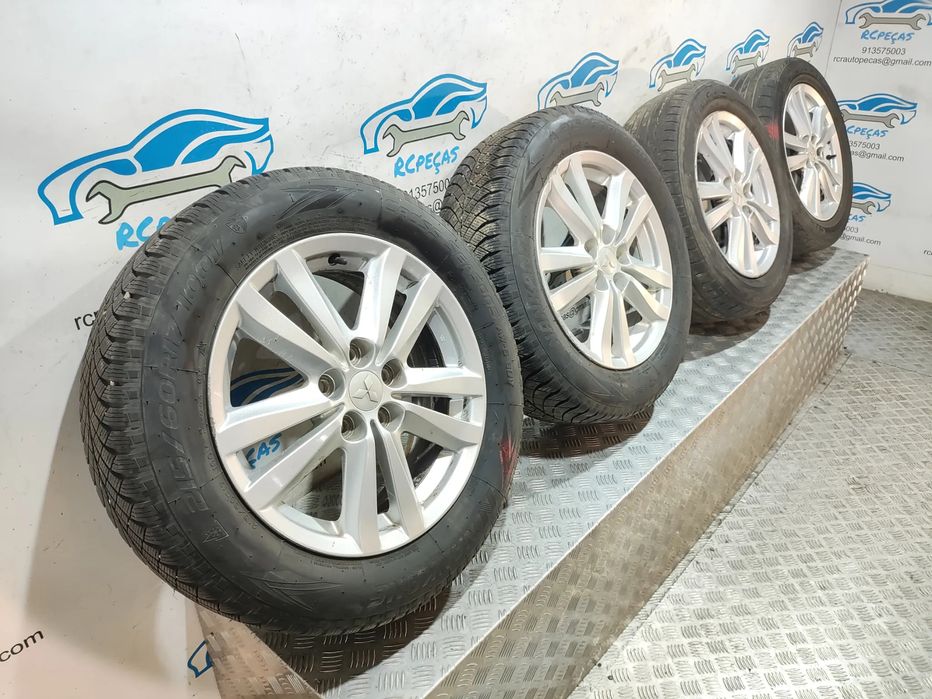 Conjunto Jantes 17 Originais Mitsubishi ASX 6,5J ET46 5x114,3