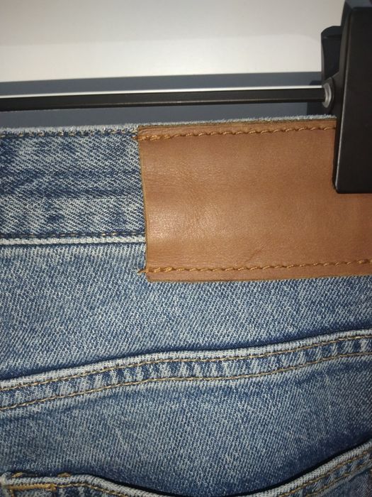 Spodnie dżinsowe z wysokim stanem H&M