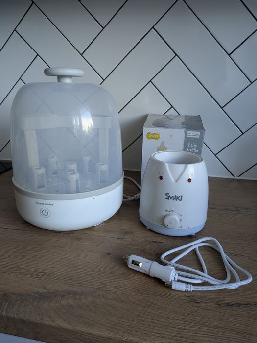 Sterylizator do butelek plus podgrzewacz do butelek