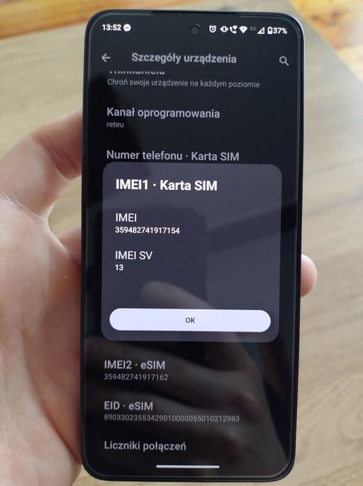Motorola Edge 60 neo | Stan idealny | 12/256