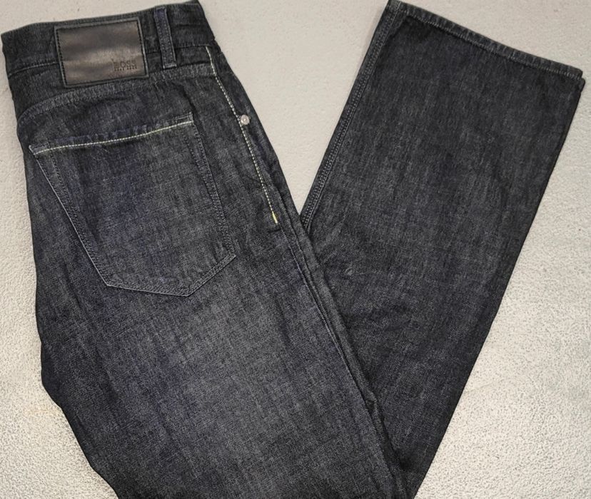 Wr) BOSS MAINE oryginalne spodnie jeansowe Roz.34/32
