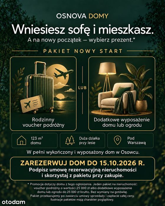 Dom – Osowiec, powiat grodziski - Widok 2