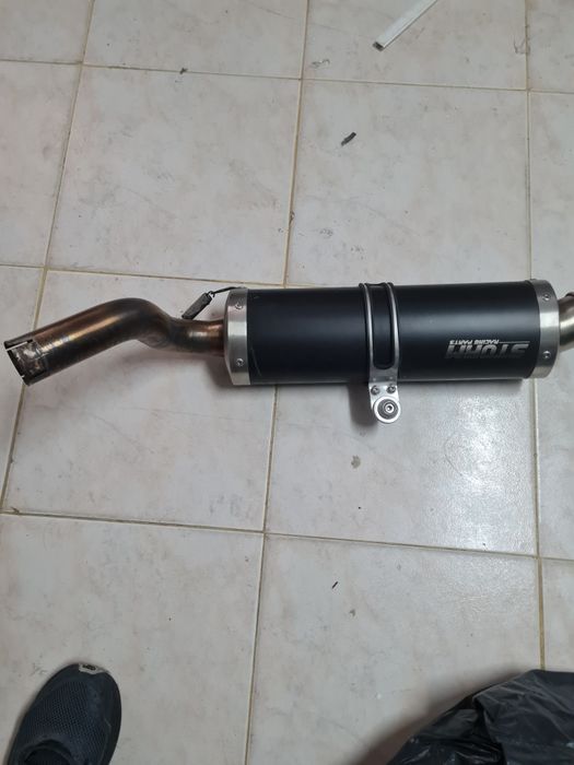 Ponteira de escape para benelli 502 trk