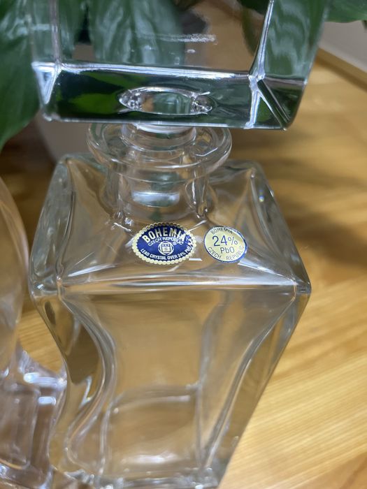 Krysztalowe karafki Bohemia  | nowe