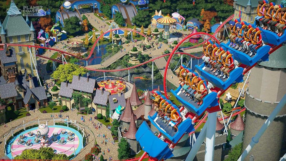 Planet Coaster Xbox One S / Series X - zbuduj wesołe miasteczko