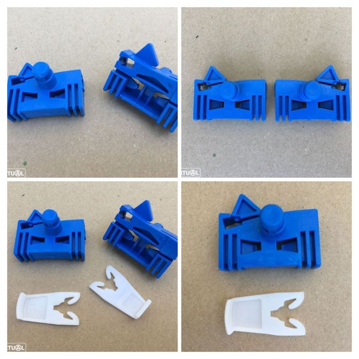 Kit Reparação elevador de vidro Auto Renault Clip Peças - Acessórios