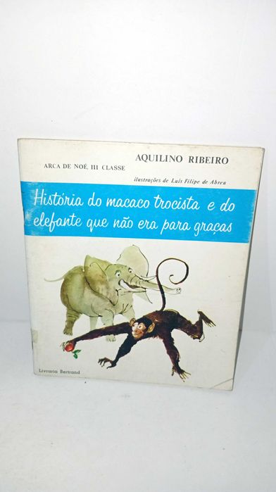 História do macaco trocista e do elefante que não era para graças