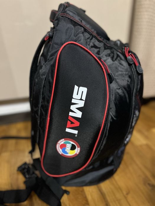 Спортивно тренувальна сумка рюкзак SMAI WKF