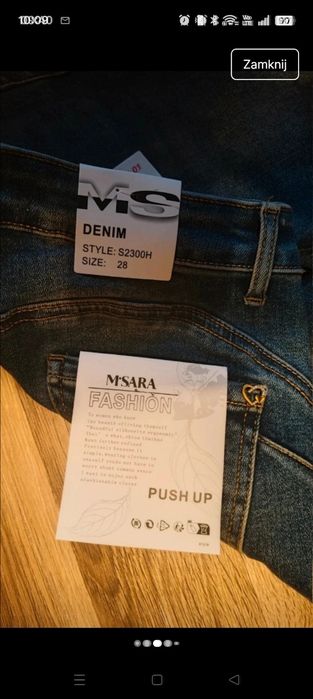 Spodnie rurki damskie