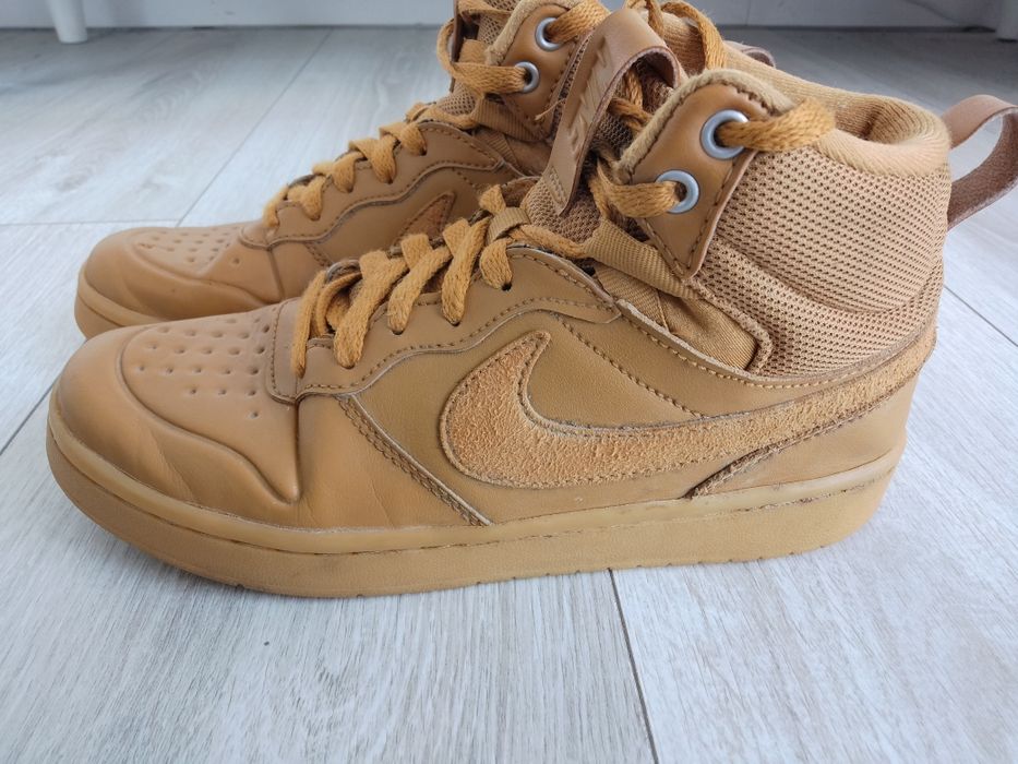NIKE Court Borough Mid 2 Boot GS buty sportowe wysokie Sneakersy 36,5
