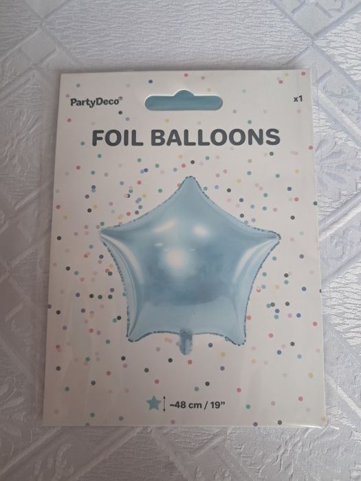 Balon foliowy. Gwiazda
