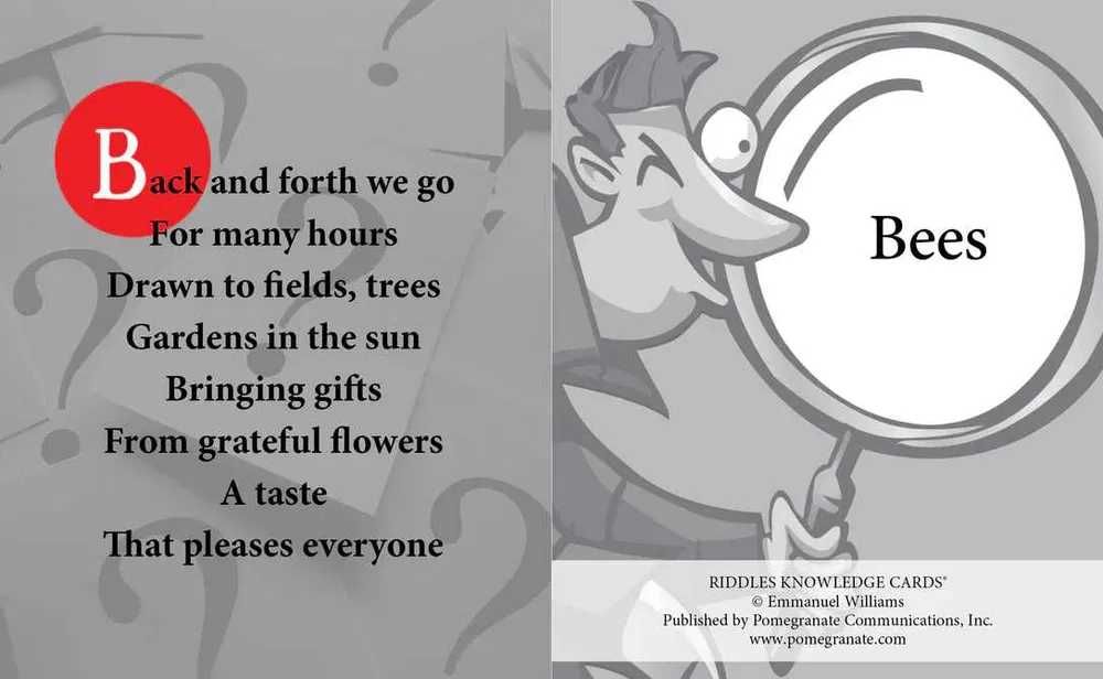 Картки Riddles Knowledge Cards з загадками англійською мовою
