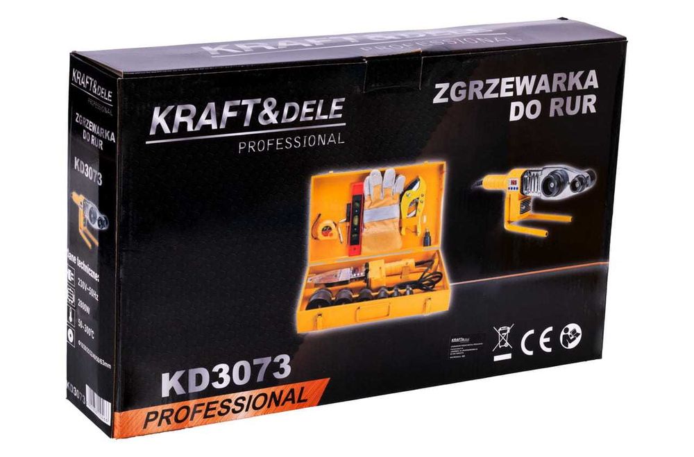 ZGRZEWARKA LCD DO RUR PP PCV Matryce 16-63mm 2800W Polifuzyjna