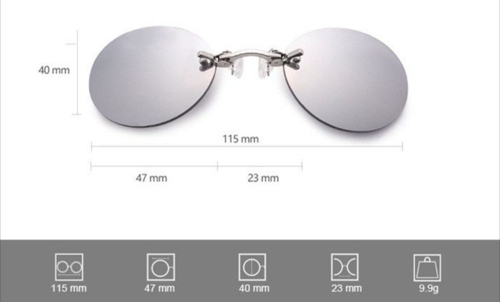 Морфиус Сонцезахисні окуляри Морфіус без оправи