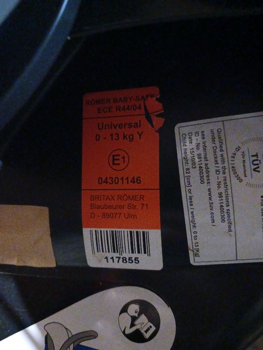 АвтокріслО Britax Romer Baby Safe