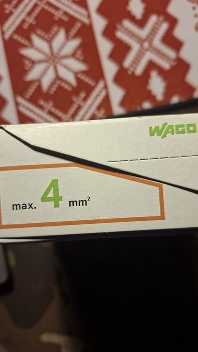 Szybkozłączka Wago 221-413/ 50sztuk