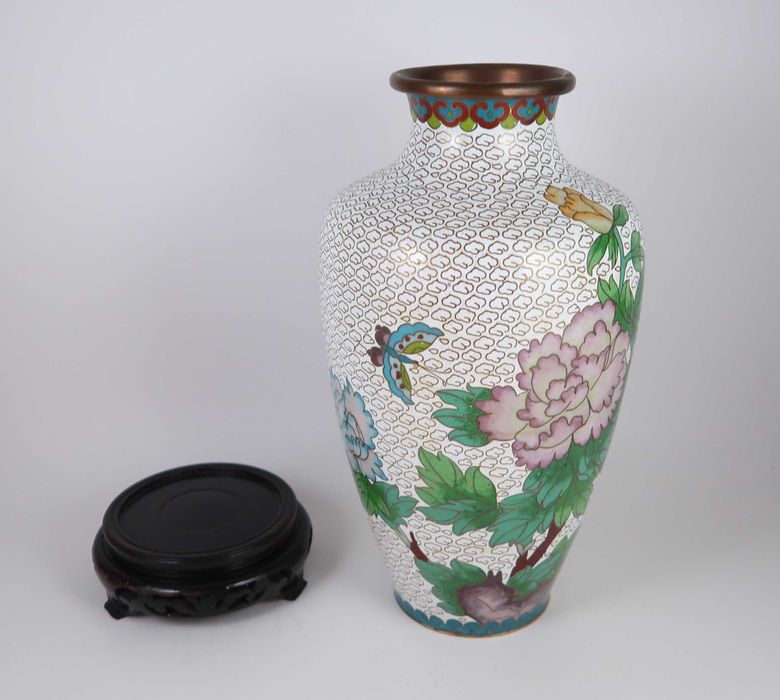 Jarra Cloisonné China - 26 cm
