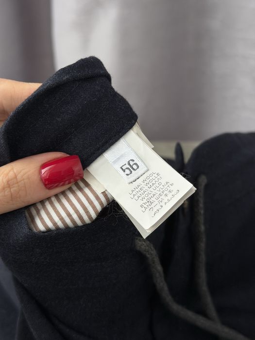 Шерстяные брюки Brunello Cucinelli ОРИГИНАЛ