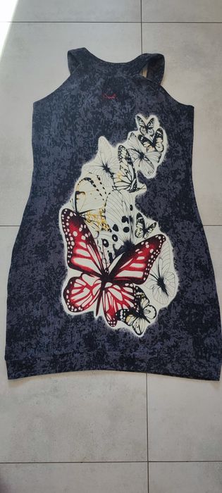 Sukienka w motyle 40