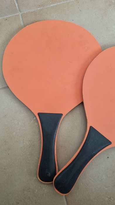 2 raquetes de praia
