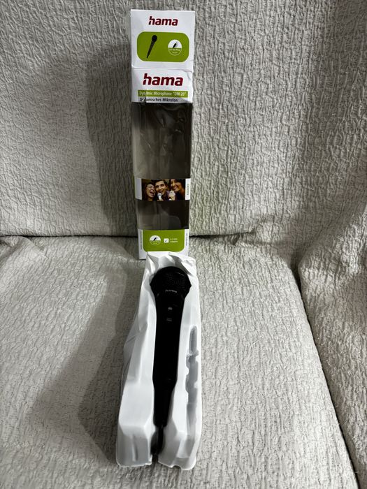 Microfone Dynamic Hama “DM-20” Novo