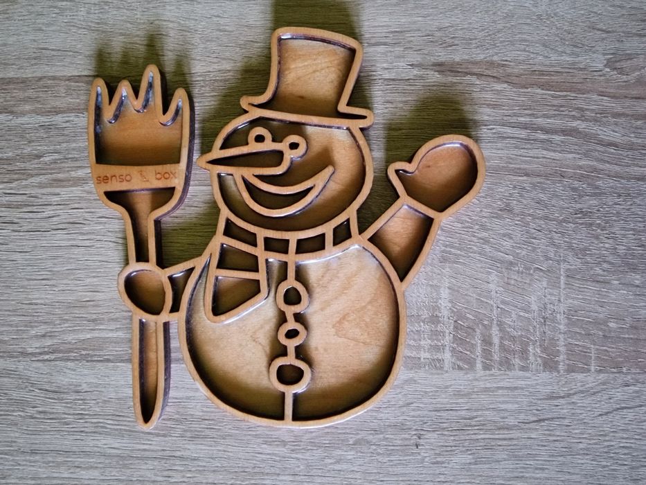 Panel sensoryczny Bałwanek Sensobox