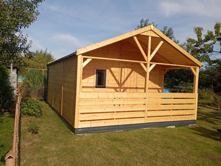 Domy  ogrodowe, letniskowe i całoroczne