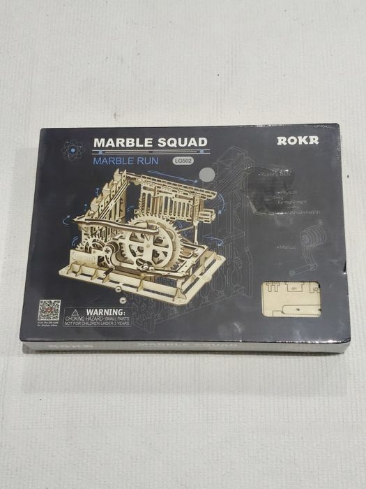 Puzzle 3D Madeira ROKR Marble Squad – Novo e Selado
