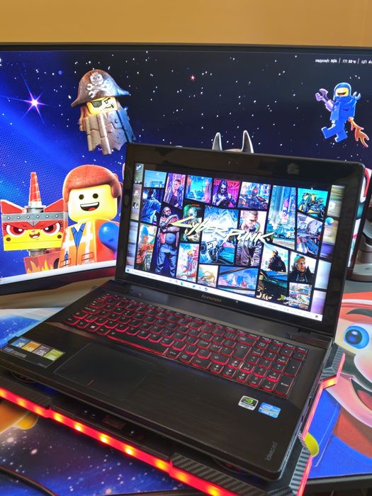 Ігровий ноутбук Lenovo / Дві відеокарти GT650 / Core i7 + SSD