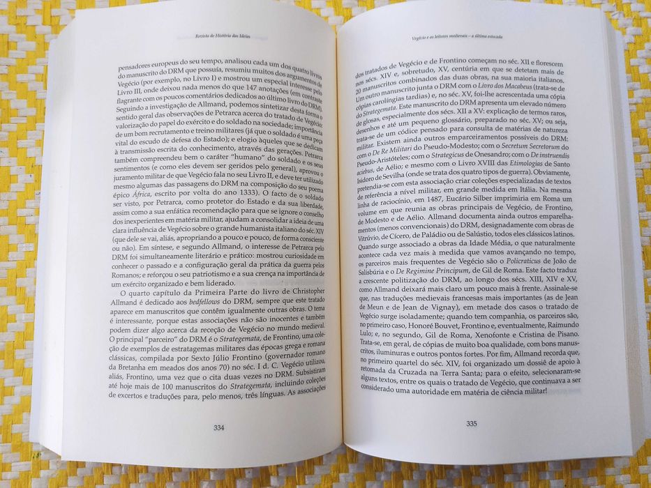 História das Ideias (Revista) – O CORPO
Vol. 33 - 2012