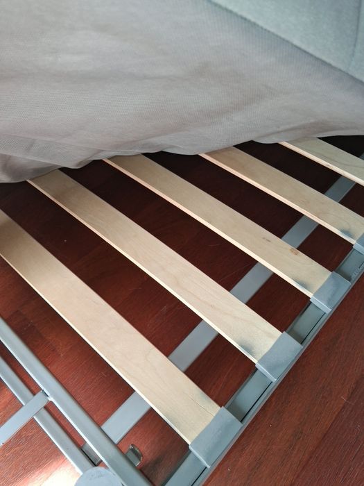 Sofa cama de três lugares de clik