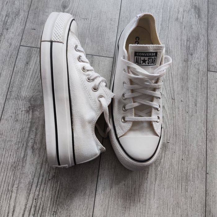 Białe Trampki Converse rozm 38