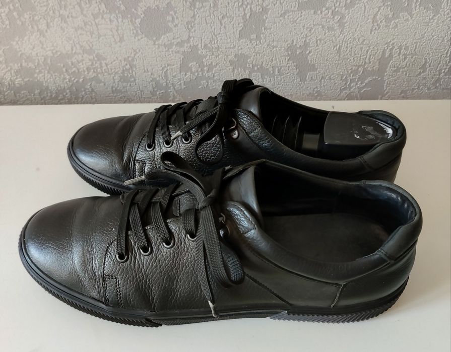 Кеди кросівки шкіряні