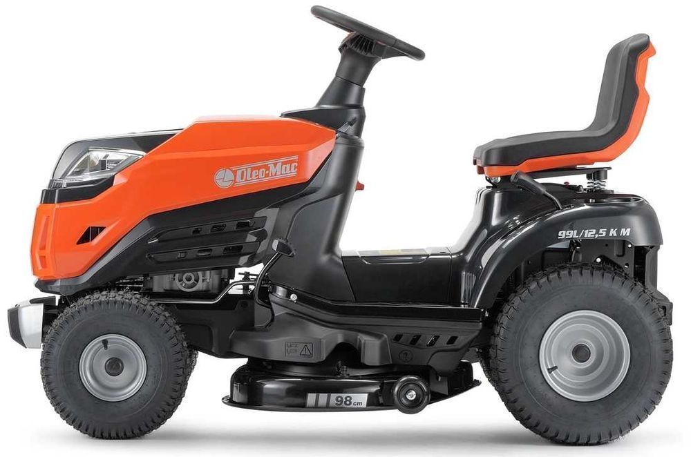 Oleo Mac Om 99L/12.5Km Traktorek Ogrodowy Do Trawy Wyrzut Boczny 98Cm