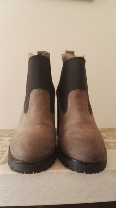 Skórzane buty BOTKI WOJAS 7592-20 rozmiar 37