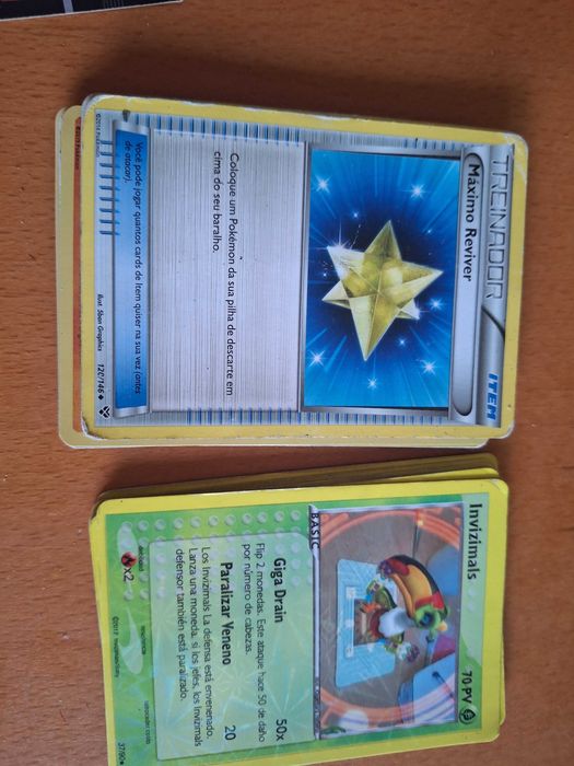 +940 Cartas e Cromos (Super Animais, Fortnite Dourados, Pokémon, Angry Birds)