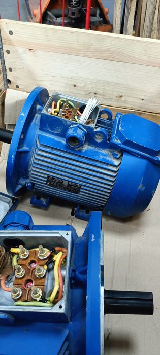 Електродвигун 5.5 квт 1500 об. новий білоруський Электродвигатель аир