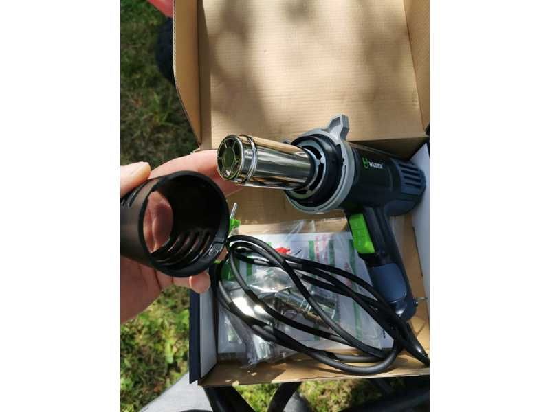 Opalarka elektryczna 2000W 600°C + 4 dysze NOWA SOLIDNA PROMOCJA!