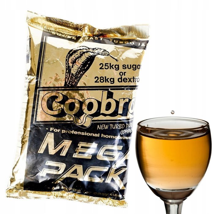 Drożdże Cobra Coobra Mega Pack na 25kg cukru SUPER