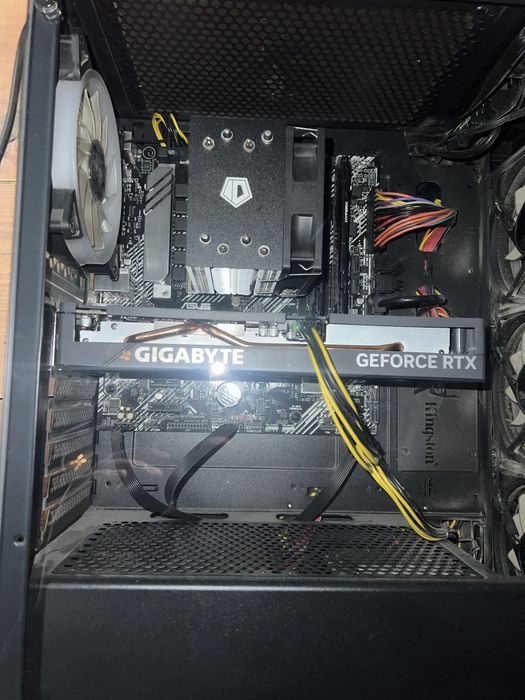 Матернская плата Prime B460M в сборе с процессором и оперативкой