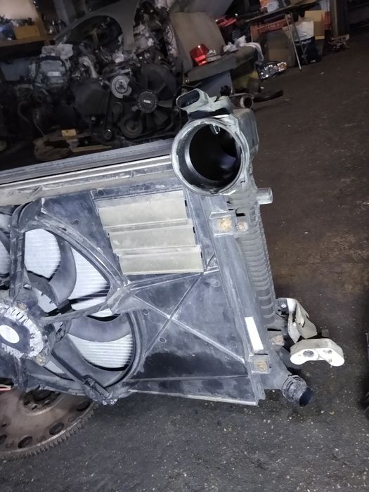 Chłodnica klimy wody intercooler wentylator VW audi 1.9tdi 2.0tdi komp