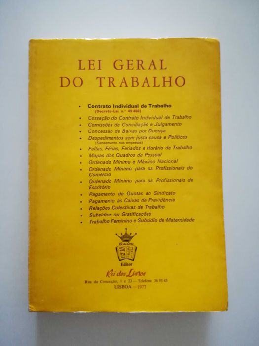 Lei Geral do Trabalho