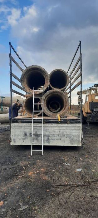 Труба залізобетонна, азбестова , металева вживана,  труби