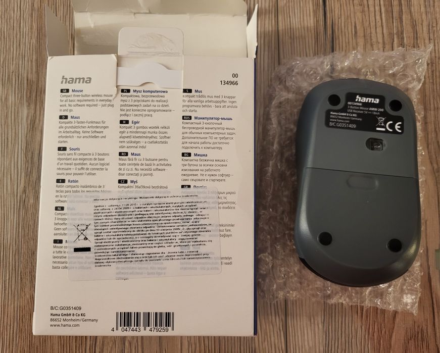 Mysz bezprzewodowa Hama